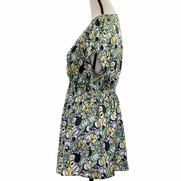 TWO Hearts Maternity Multicolored Geometric Blouse - Picture 3 of 12